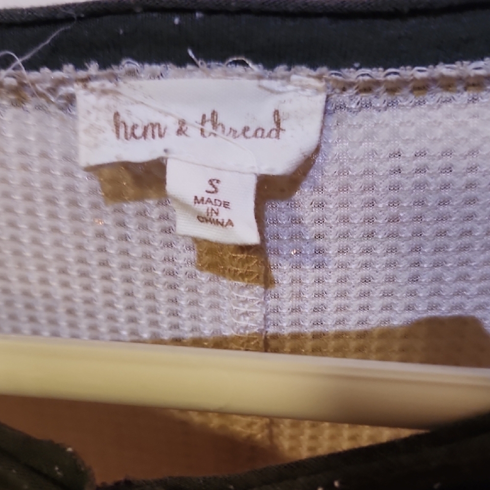Hem & Thread Small Henley - Picture 2 of 4